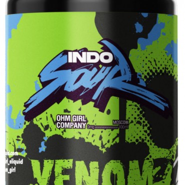 Жидкость для ЭСДН INDO SOUR: Venom Drop 100мл 0мг