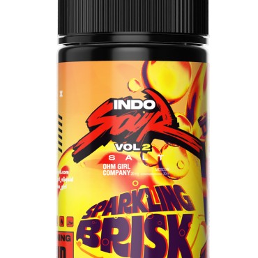 Жидкость для ЭСДН INDO SOUR: Sparkling Brisk 100мл 0мг