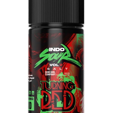 Жидкость для ЭСДН INDO SOUR: Turning Red 100мл 0мг