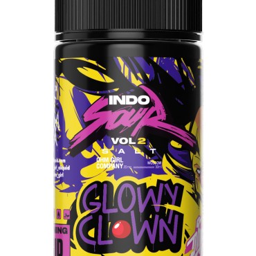 Жидкость для ЭСДН INDO SOUR: Glowy Clown 100мл 0мг