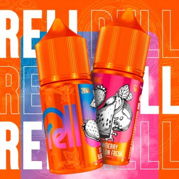 Безникотиновая жидкость для ЭСДН RELL ORANGE Peach ice (28мл, 0мг/см3)