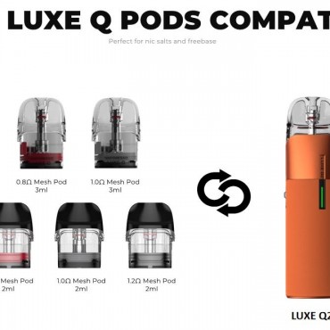 Картридж Vaporesso LUXE Q2 1.0ohm 3ML Mesh Pod