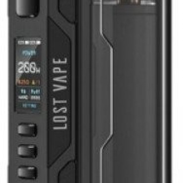 Бокс мод Lost Vape Thelema Quest 200W Box Mod Black Clear