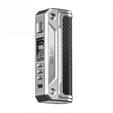 Бокс мод Lost Vape Thelema Solo 100W Box Mod SS-Carbon Fiber