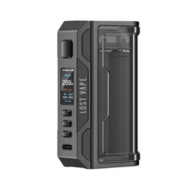 Бокс мод Lost Vape Thelema Quest 200W Box Mod Gunmetal Clear