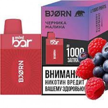 BJORN Mini bar Черника Малина / Blueberry raspberry