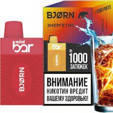 BJORN Mini bar Энергетик / Energy